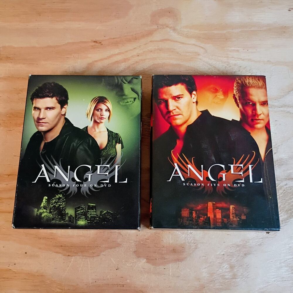 Angel DVD Bundle Complete Season 4 & Season 5 Box Sets Widescreen Fox Television